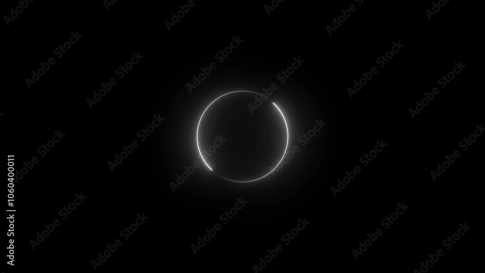Neon circle frame on blue background. Glowing neon circle frame. space tunnel. Ellipse shimmery color. Neon circle frame on blue background. Glowing neon circle frame. space tunnel. Ellipse shimmery color.