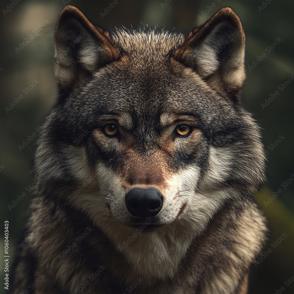 Obraz premium wolf portrait