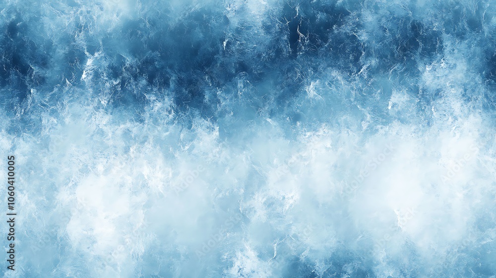 Elegant blue and silver stripes with a frosty, icy finish, cold metallic texture, light reflecting off the surface, soft winter glow, high clarity with intricate frost details. --ar 16:9 --tile Elegant blue and silver stripes with a frosty, icy finish, cold metallic texture, light reflecting off the surface, soft winter glow, high clarity with intricate frost details. --ar 16:9 --tile