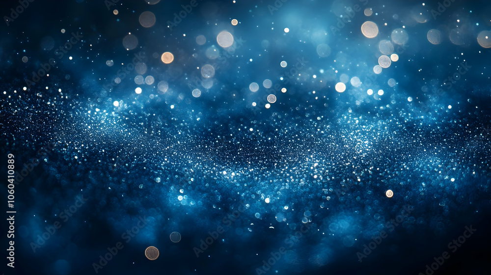 Abstract Glitter Blue Background Abstract Glitter Blue Background