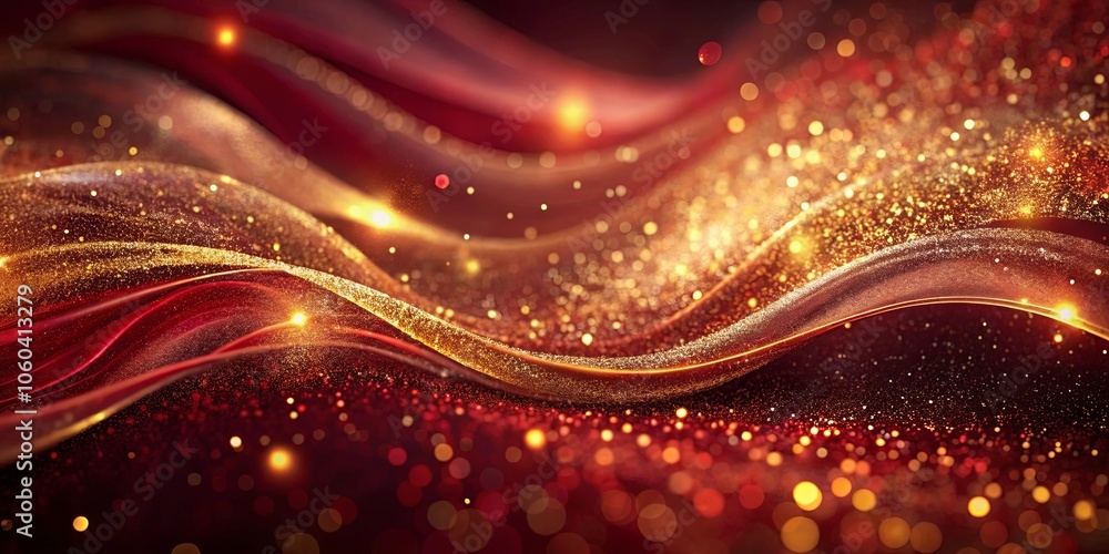 A Symphony of Golden Shimmer and Reddish Hues, a Dance of Light and Texture A Symphony of Golden Shimmer and Reddish Hues, a Dance of Light and Texture