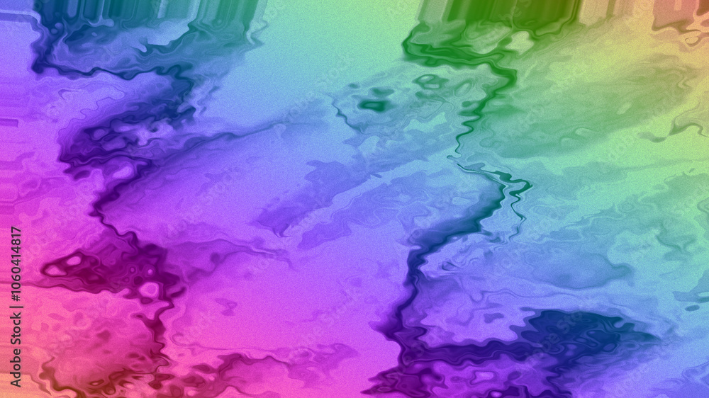 Naklejka premium Colourful Abstract Background with Vibrant and Multicoloured Pattern with Texture Design Art. Modern Graphic with Creative Decorative Digital, Dynamic, Gradient, Geometric, Bright Artistic art