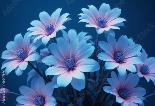 beautiful flowers photo generative ai
