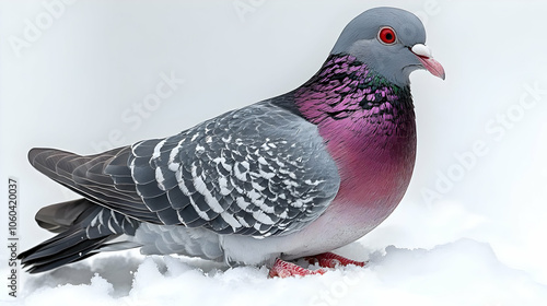 Pigeon in the Snow - Realis...