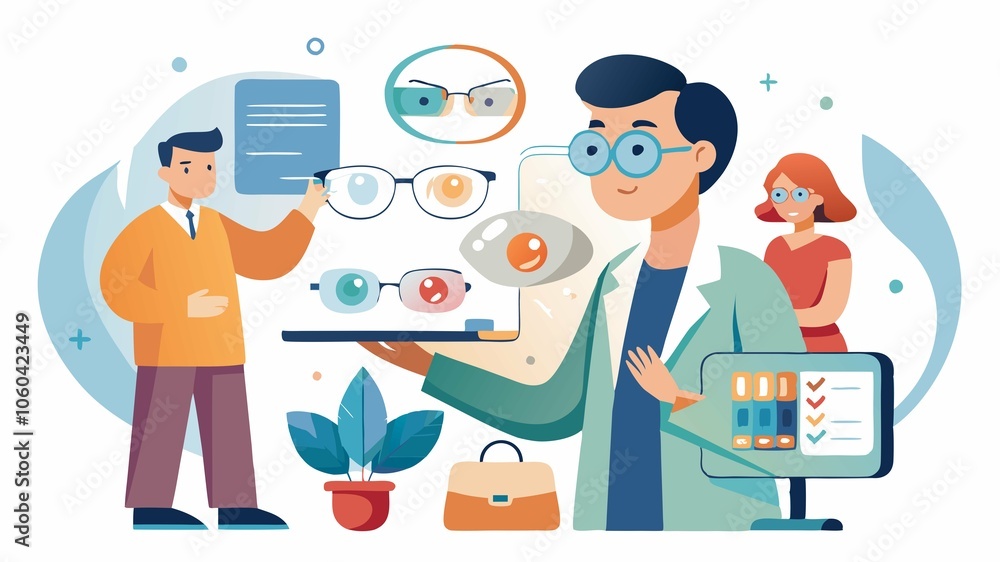 They are skilled at understanding individual needs and recommending glasses or contacts that meet those requirements. They are skilled at understanding individual needs and recommending glasses or contacts that meet those requirements.