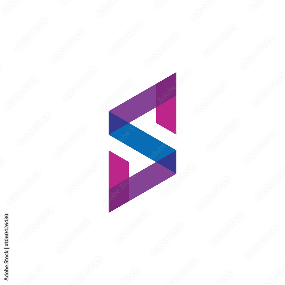 Geometric Letter S Logo design vector template Geometric Letter S Logo design vector template