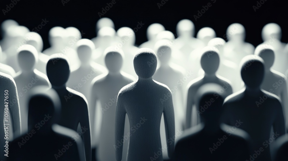 Silhouettes of a Crowd - Anonymity in a Large Group Silhouettes of a Crowd - Anonymity in a Large Group