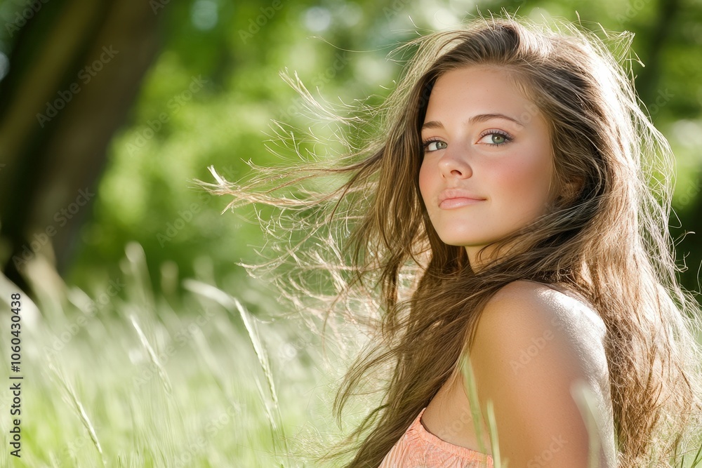 A beautiful girl in a flannel shirt, jeans, and white t-shirt smiles in front of a wooden wall. Beautiful simple AI generated image A beautiful girl in a flannel shirt, jeans, and white t-shirt smiles in front of a wooden wall. Beautiful simple AI generated image