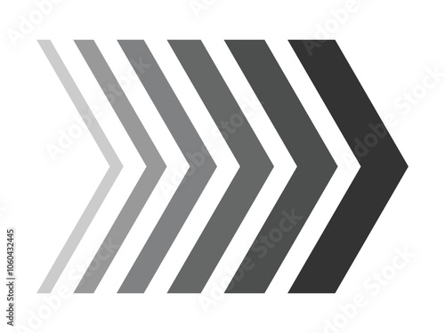 acceleration arrow fast design vector on transparent background