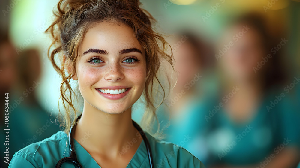 Smiling Female Doctor Portrait Photo Smiling Female Doctor Portrait Photo