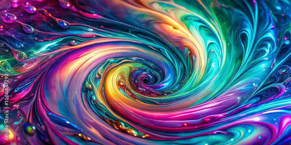 A mesmerizing abstract swirl of vibrant hues, creating a cosmic vortex of swirling colors and glistening textures. A mesmerizing abstract swirl of vibrant hues, creating a cosmic vortex of swirling colors and glistening textures.