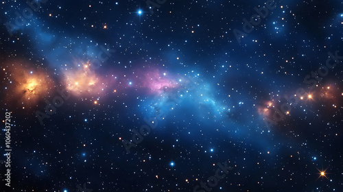 Cosmic Nebula Background