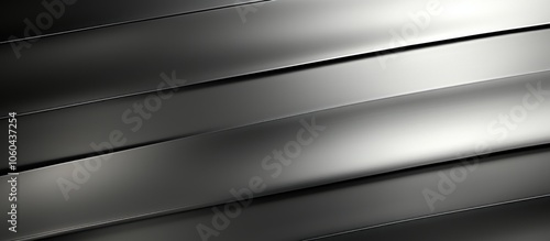 Abstract metallic surface with smooth, curved lines reflecting light.