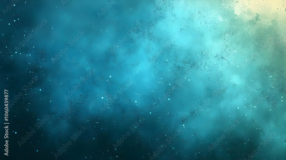 Fototapeta premium Abstract Background with Turquoise and White
