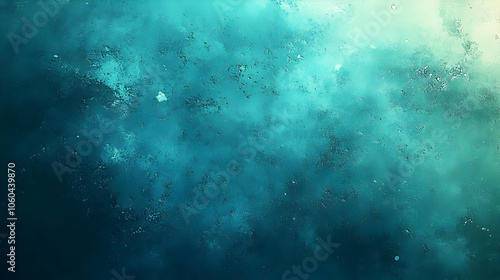 Teal and Green Abstract Bac...