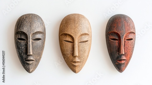 Wooden Face Masks