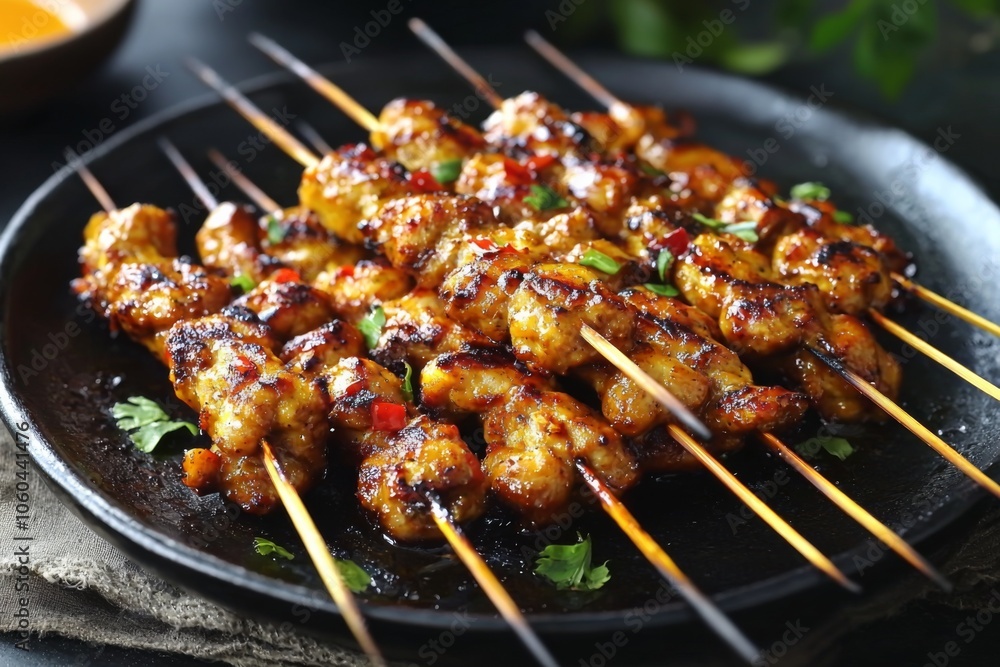 Indonesian Satay Food Menu created with Generative AI Indonesian Satay Food Menu created with Generative AI