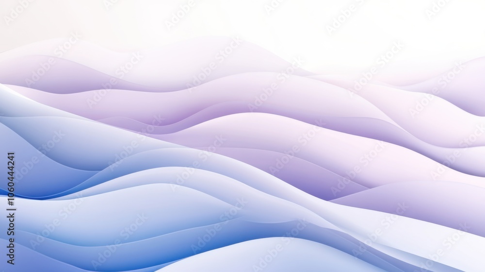 Abstract wavy background with soft pastel colors in gradient design. Abstract wavy background with soft pastel colors in gradient design.