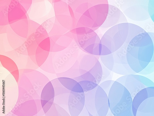 Colorful abstract circles with soft pastel hues, perfect for backgrounds.