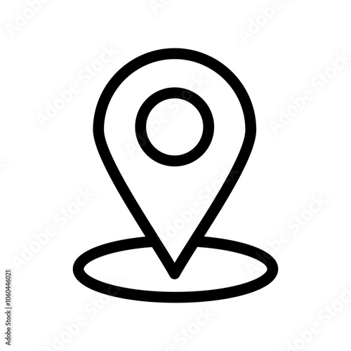 Simple Location Pin Icon