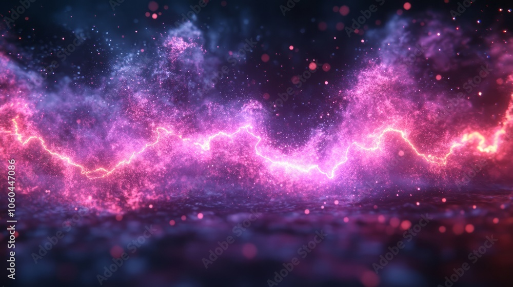 Fototapeta premium Bright Colorful Cartoon Lightning Animation for Dynamic Visuals and Engaging Media Projects