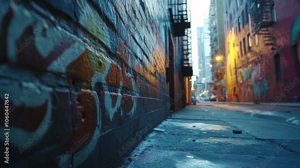 Fototapeta premium graffiti in the city