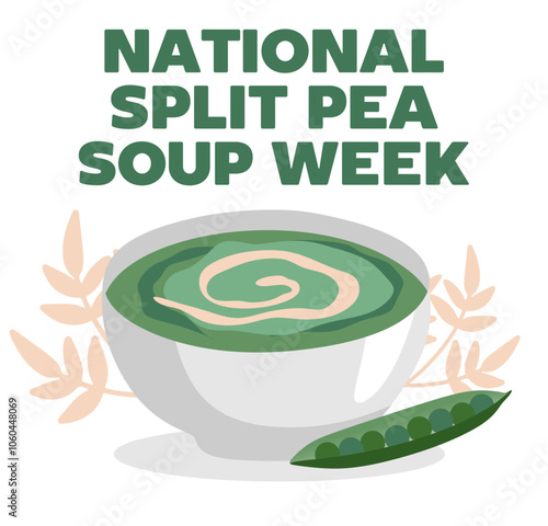 National split pea soup week with delicious soup