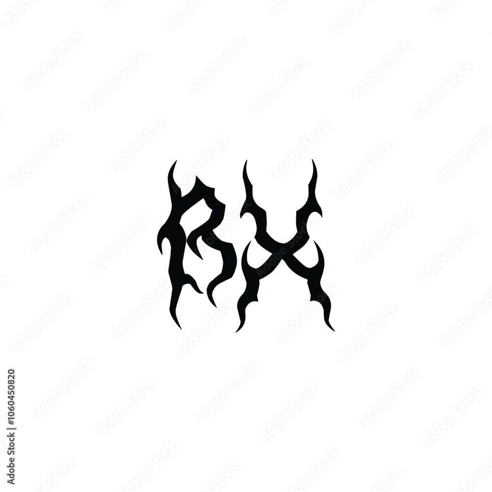 BX monogram logo design letter text name symbol monochrome logotype alphabet character simple logo BX monogram logo design letter text name symbol monochrome logotype alphabet character simple logo