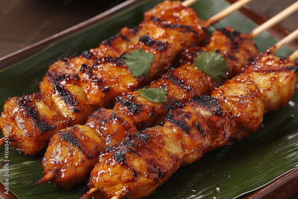 Indonesian Satay Food Menu created with Generative AI Indonesian Satay Food Menu created with Generative AI