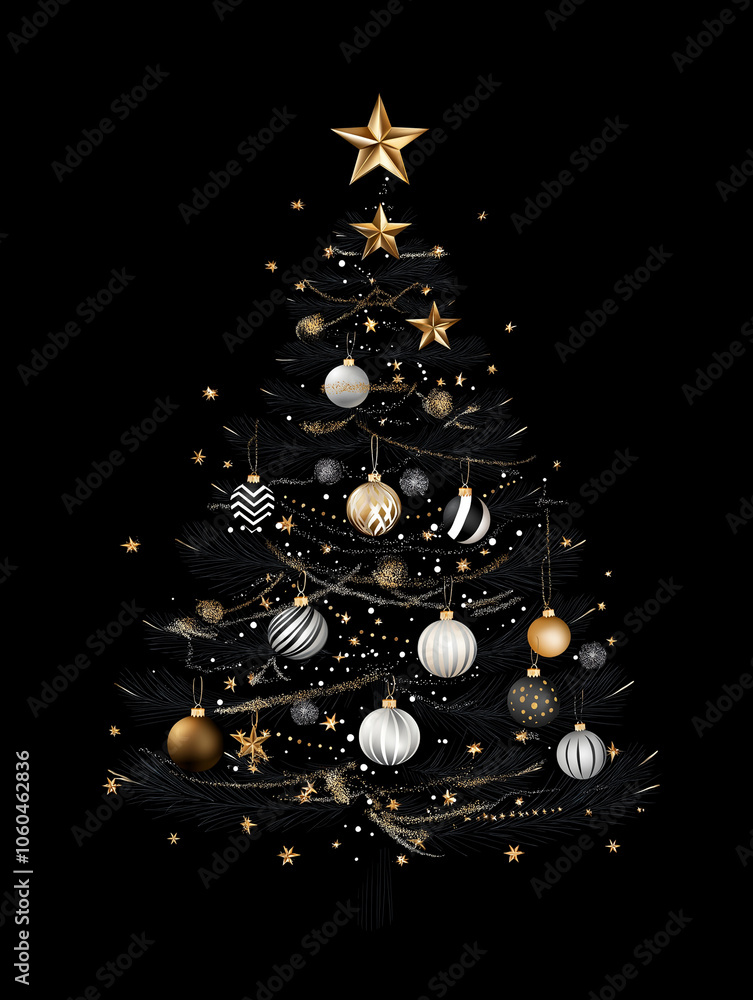 Fototapeta premium Christmas tree