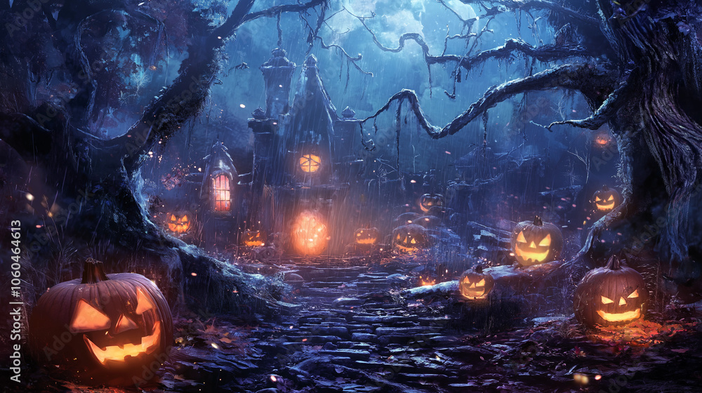 An image of halloween ghost generated by AI An image of halloween ghost generated by AI