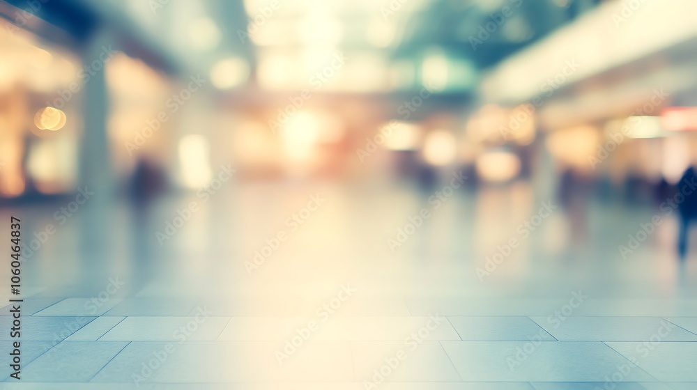 Blurred background of a mall Minimalist White Background with Space for Text Blurred background of a mall Minimalist White Background with Space for Text
