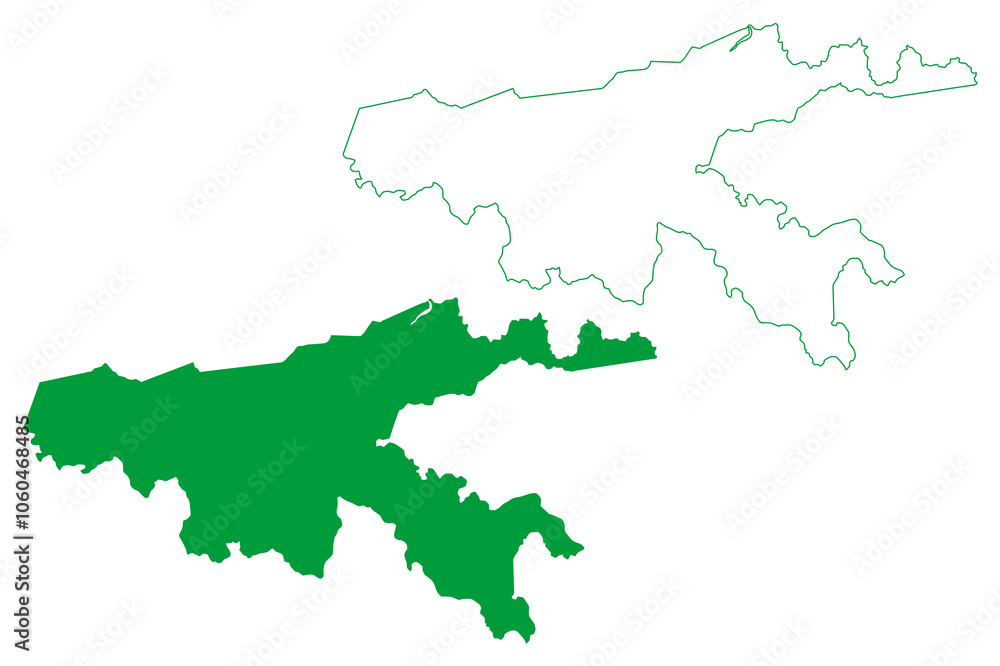 Laje municipality (Bahia state, Municipalities of Brazil, Federative Republic of Brazil) map vector illustration, scribble sketch Laje map Laje municipality (Bahia state, Municipalities of Brazil, Federative Republic of Brazil) map vector illustration, scribble sketch Laje map