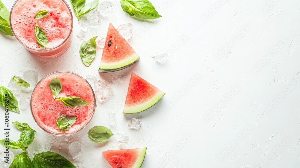 smoothie watermelon mint smoothie watermelon mint