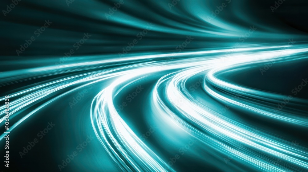 An abstract, motion-blurred image of a car driving at high speed, with dynamic lines and vibrant colors suggesting movement An abstract, motion-blurred image of a car driving at high speed, with dynamic lines and vibrant colors suggesting movement