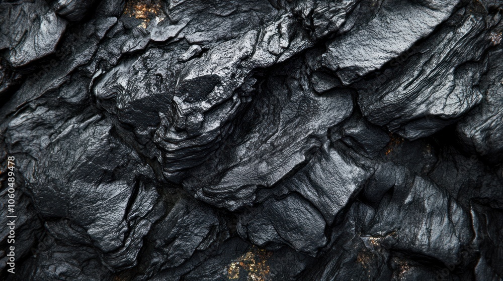 a black lava stone texture, featuring a smooth, glossy finish that reflects light in unique ways. a black lava stone texture, featuring a smooth, glossy finish that reflects light in unique ways.