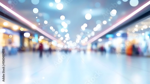 Wallpaper Mural Blurred Background of Shopping Mall Blank Background with Copy Space for Design Projects Torontodigital.ca