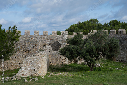 Frankish Castle of Chlemoutsi was built in 1220-1223