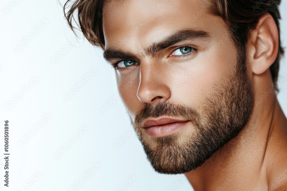 Obraz premium Actor with intense gaze.