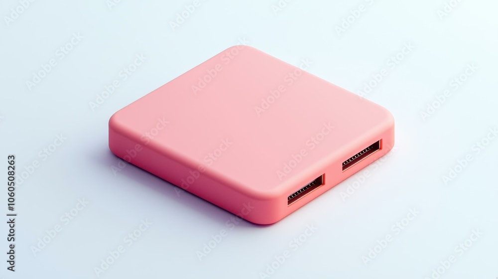 Sleek Pink Gadget: A Modern Charging Station for Your Tech Devices Sleek Pink Gadget: A Modern Charging Station for Your Tech Devices