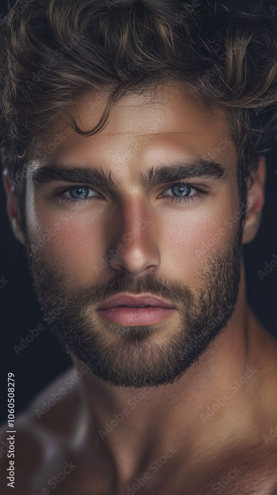 A photo of a handsome man generated by AI A photo of a handsome man generated by AI