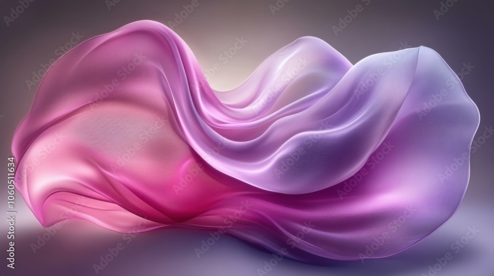 Ethereal Fabric Flow: A Dance of Color and Light in Abstract Design Ethereal Fabric Flow: A Dance of Color and Light in Abstract Design