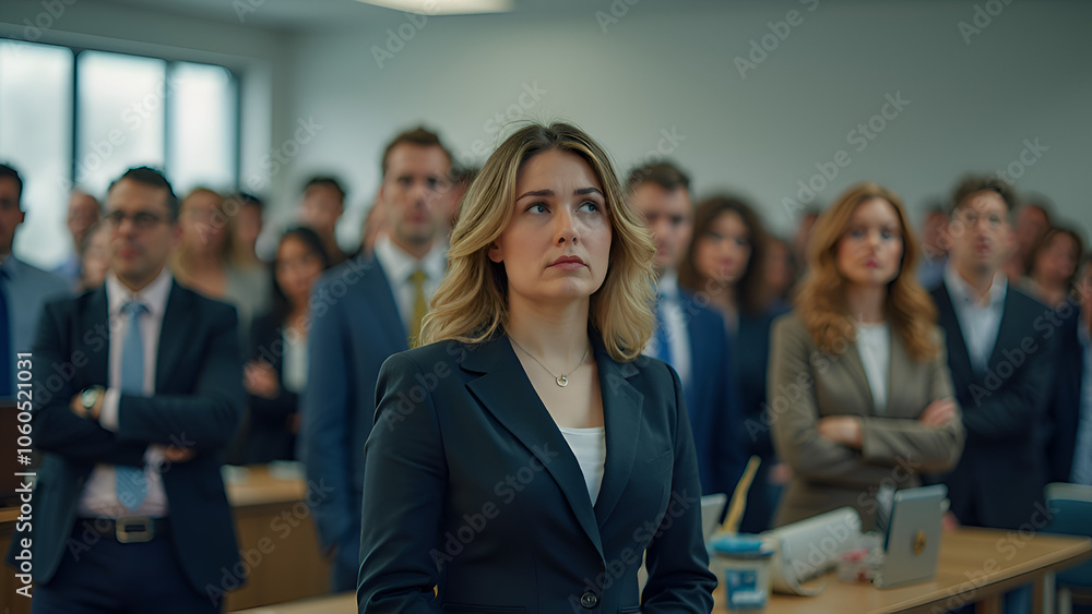 group of business people in office group of business people in office