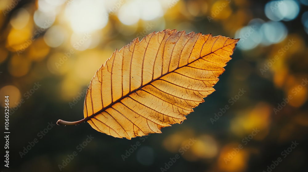macro shot of leaf showcasing vibrant autumn colors, veins, and textures macro shot of leaf showcasing vibrant autumn colors, veins, and textures