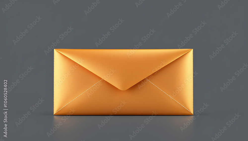 Brown shiny envelope packaging mockup isolated with white highlights, png Brown shiny envelope packaging mockup isolated with white highlights, png