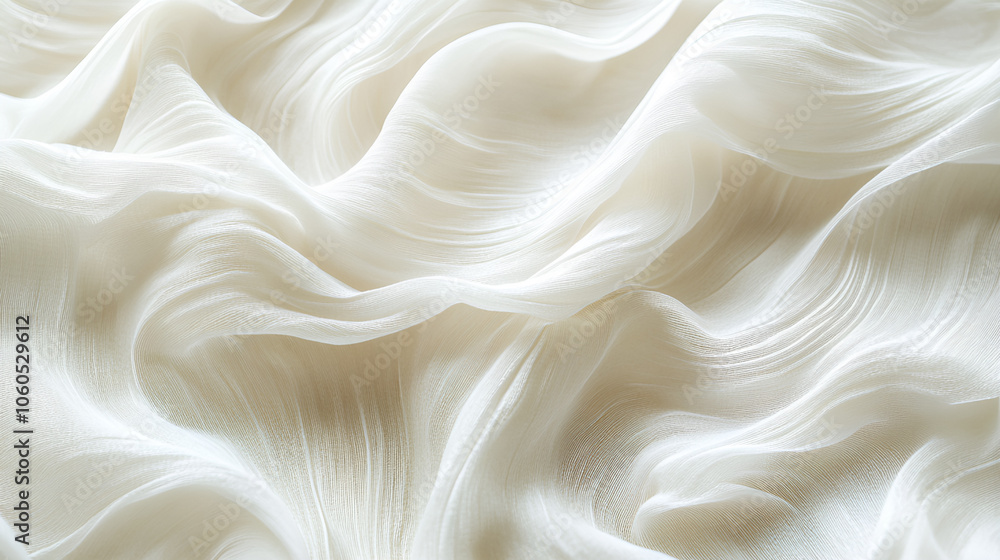 Fototapeta premium Ethereal Washi: Japanese Artisan Paper Series - Delicate Asian Craftsmanship