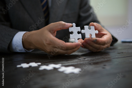 Teamwork is like a jigsaw puzzle, where each member contributes unique pieces. When combined effectively, they create a cohesive picture, showcasing collaboration, diverse strengths