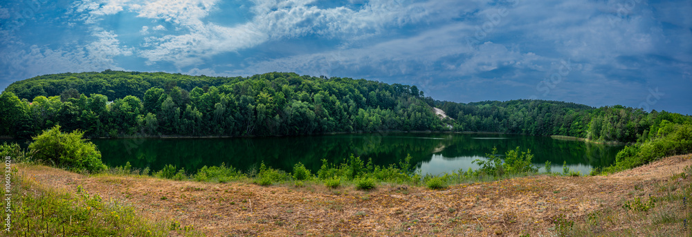 Fototapeta premium Jezioro turkusowe