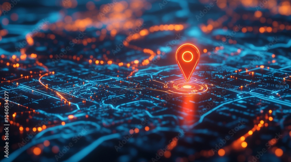 Location-marked digital map for city navigation and innovative GPS solutions
Location-marked digital map for city navigation and innovative GPS solutions