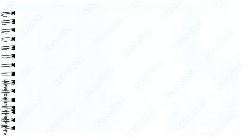 A5 Spiral Notebook Blank Mockup isolated with white highlights, png A5 Spiral Notebook Blank Mockup isolated with white highlights, png